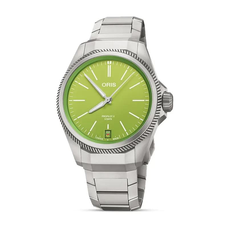 Oris ProPilot X Kermit Edition Green Dial Men's Watch | 01 400 7778 7157-Set